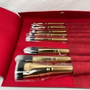 LUXIE BEAUTY Glitter & Gold Brush Set